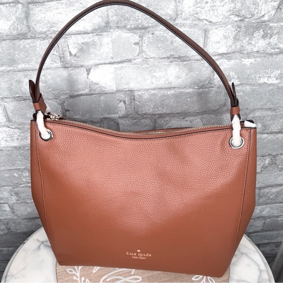 kate spade Handbags - Kate Spade large Shoulder Bag,soft genuine leather,gold pin mount logo ♠️
